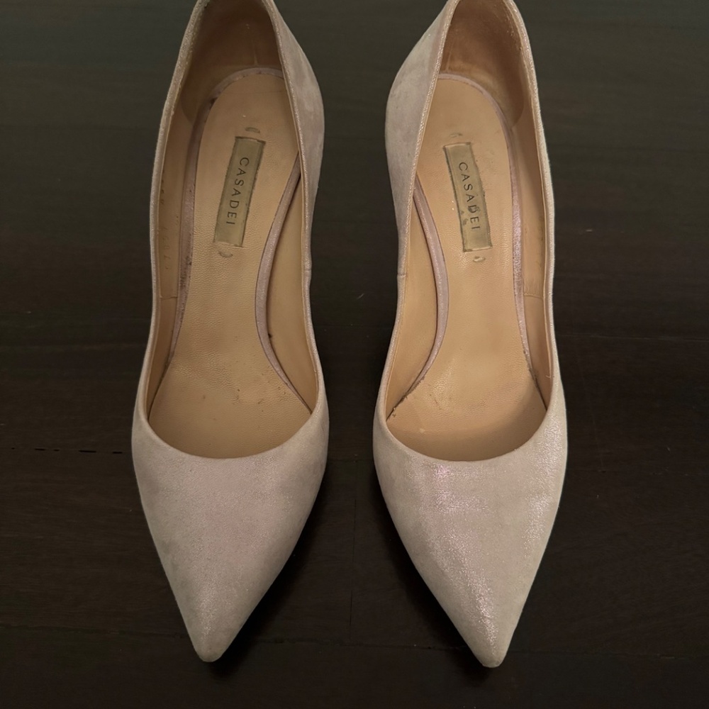 Casadei Solar Eclipse Pointed-Toe High Pumps - image 6